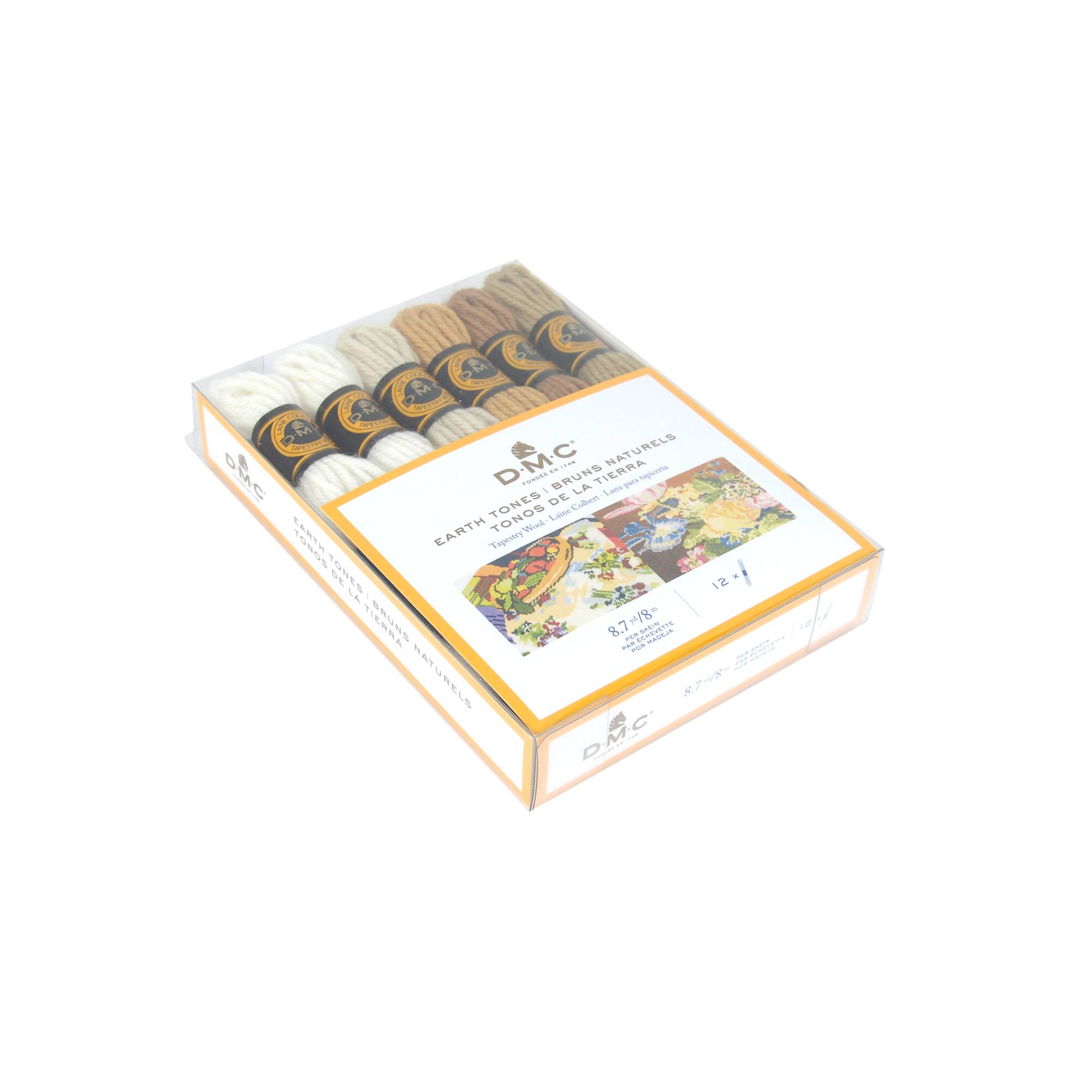 DMC® Earth Tones Tapestry Wool Pack